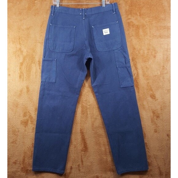 ROY ROGERS x DAVES NEW YORK Pants Mens Size 31 Blue Carpenter STATEMENT $160 - Picture 3 of 7